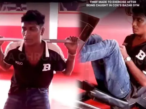 Bắt được tên trộm, chủ nhà có màn trừng phạt khiến dân tình cười ra nước mắt