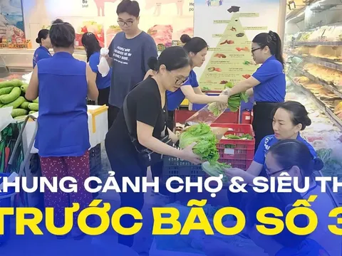 Khung cảnh chợ và siêu thị trước khi bão số 3 WIPHA xuất hiện, người dân tiết lộ kinh nghiệm quý báu