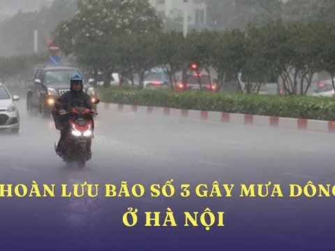 Mây dông bủa vây Hà Nội, nguy cơ lốc, sét và gió giật trong vài giờ tới