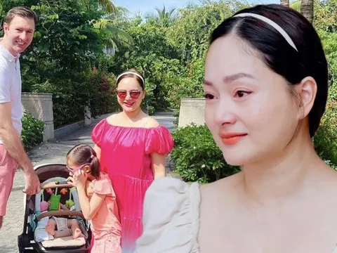 Diễn viên Lan Phương lộ loạt dấu hiệu bất ổn trước ly thân chồng Tây
