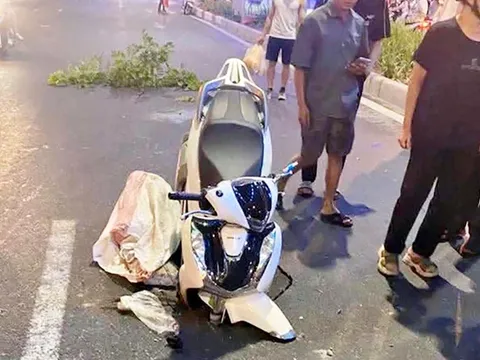 Đã tìm ra nguyên nhân xe máy SH bất ngờ sụp hố sâu giữa phố Trường Chinh, Hà Nội