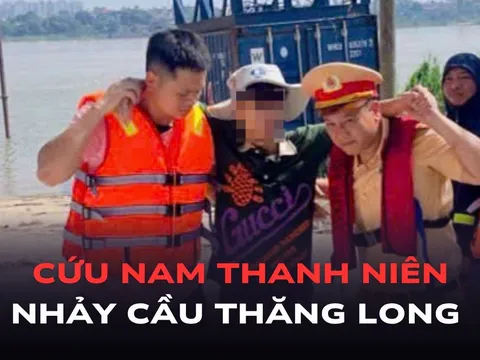 Nam thanh niên nhảy cầu Thăng Long