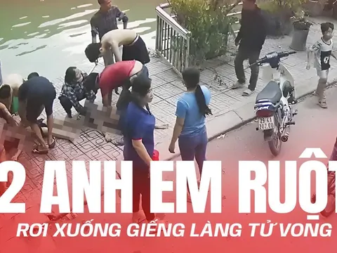 2 anh em ruột ở Hà Nội rơi xuống giếng làng tử vong, người dân day dứt về 6 phút định mệnh