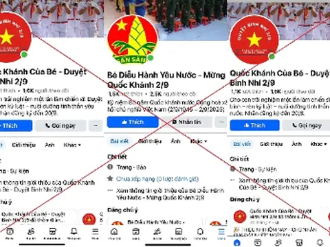Công an Hà Nội cảnh báo lừa đảo qua các trang Facebook “Duyệt binh nhí mừng Quốc khánh 02/9”