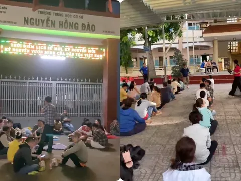 TP.HCM: Buổi đăng ký lớp bán trú mập mờ tại Trường THCS Nguyễn Hồng Đào