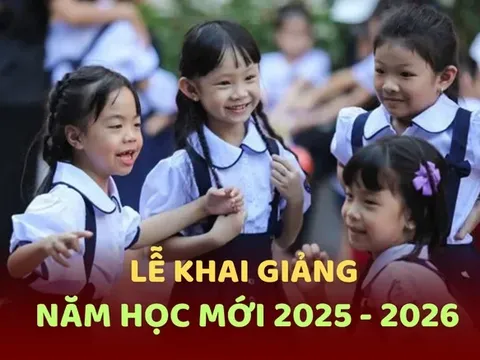 Lịch khai giảng năm học mới 2025 -2026 của học sinh cả nước