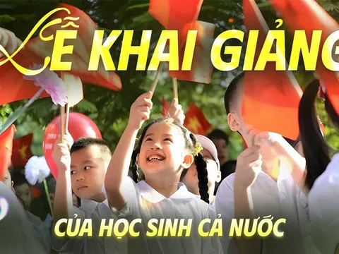 Lễ khai giảng đặc biệt của học sinh cả nước vào sáng 5/9