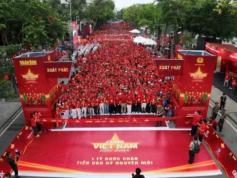 Hơn 1 triệu người cùng đi bộ vì một Việt Nam đoàn kết, hùng cường tiến vào kỷ nguyên mới