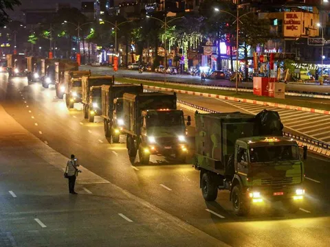 Cận cảnh dàn khí tài hùng hậu tập kết về Hà Nội, sẵn sàng cho sự kiện A80