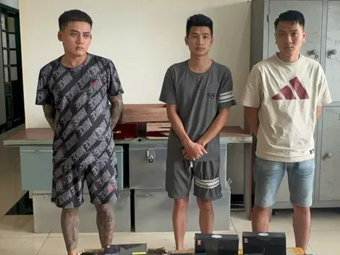 Chân dung 3 thanh niên trộm 138 máy tính tại sân bay Nội Bài