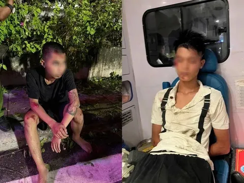 Danh tính 2 quái xế 'thông chốt' trên đường Nghi Tàm khiến 1 Đại úy chấn thương