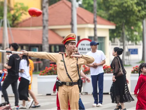 Công an TP. Hà Nội điều chỉnh phương án cấm đường hôm nay