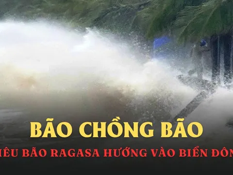 Bão chồng bão trên Biển Đông: Thêm một cơn bão với cường độ rất mạnh