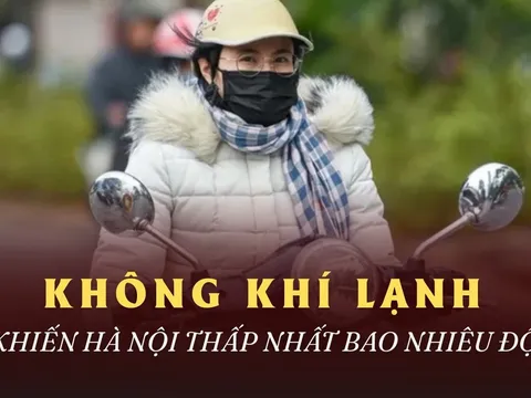 Không khí lạnh sắp tràn về, Hà Nội thấp nhất bao nhiêu độ?