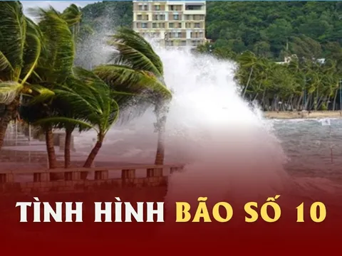 Tình hình 'nóng' về cơn bão số 10 (BUALOI)