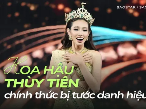 Hoa hậu Thùy Tiên bị tước danh hiệu cao quý đầu tiên