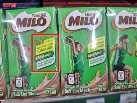Vụ sữa lúa mạch Nestlé Milo: Chuyển hồ sơ sang cơ quan điều tra