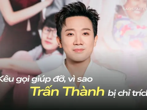 Kêu gọi giúp đỡ từ thiện, vì sao Trấn Thành vẫn bị chỉ trích?