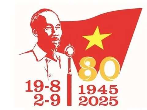 Mẫu logo chính thức cho các hoạt động kỷ niệm 80 năm Cách mạng tháng 8, Quốc khánh