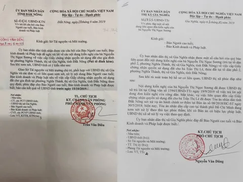 Gia Nghĩa, Đắk Nông: Đề nghị một đằng, trả lời một nẻo, còn gây khó cho báo chí