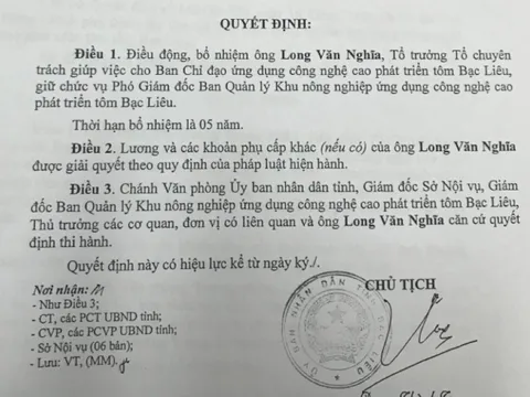 Bạc Liêu: Cần xem xét lại việc bình chọn danh hiệu 'Nông dân Việt Nam xuất sắc'