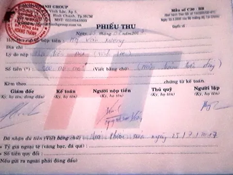 Dự án KDC Vĩnh Lộc B (TP.HCM): Cá nhân ký hợp đồng, Công ty thu tiền!?