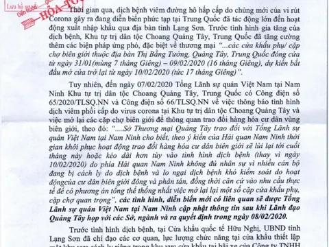 Thông quan hàng hóa qua cửa khẩu Lào Cai, Lạng Sơn