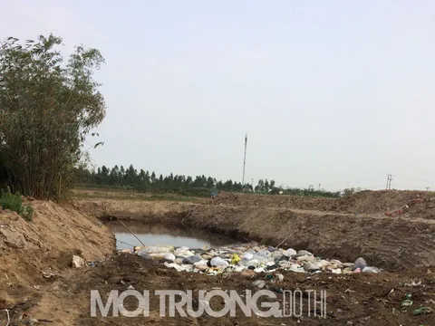 Chấn động: Nghi vấn doanh nghiệp chôn trộm chất thải nguy hại ở Hải Dương