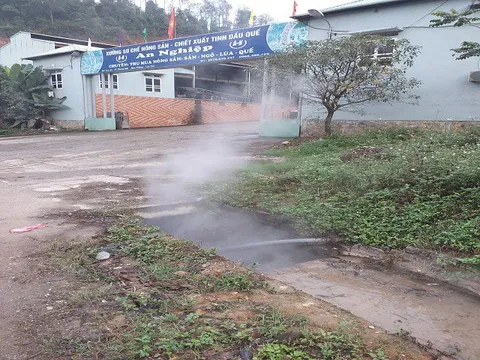 Lào Cai: Nhà máy CBNS An Nghiệp “vô tư” xả thải ra môi trường