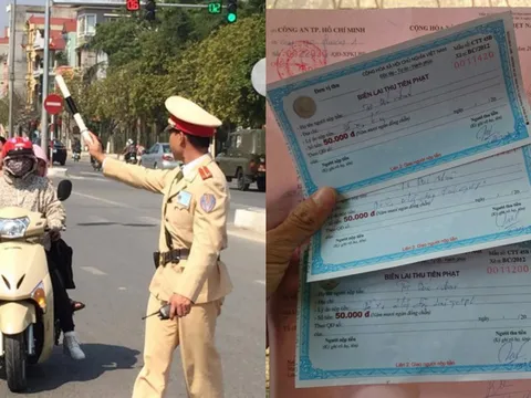Bắt đầu thí điểm nộp phạt vi phạm giao thông trực tuyến từ 13/3