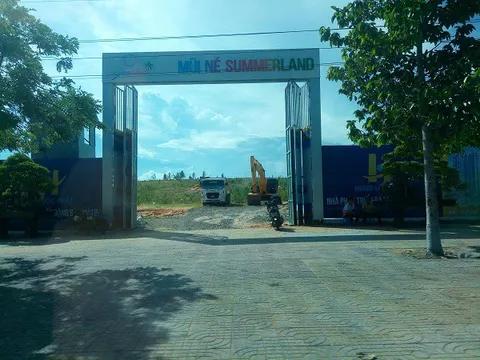 Bình Thuận: Những lùm xùm quanh dự án Mũi Né Summer Land
