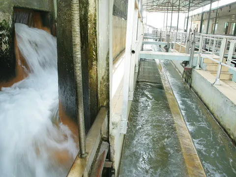 Thu phí nước thải qua công ty kinh doanh nước sạch kể từ 1/7