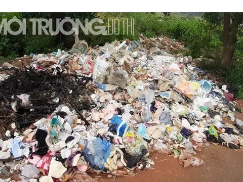 Pleiku: Bãi rác tự phát gây ô nhiễm môi trường