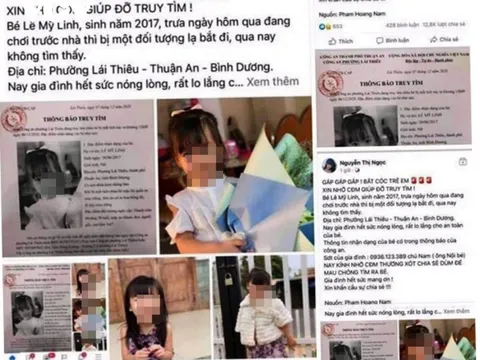 Đăng tin giả cháu bé bị bắt cóc ở Bình Dương: Cần xử lý mạnh tay