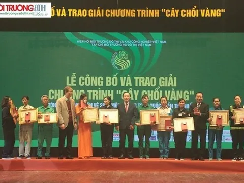 Phát động 'Cây chổi vàng' - Tôn vinh công nhân Môi trường lần thứ 3
