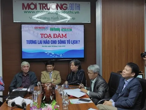Tọa đàm 'Tương lai nào cho sông Tô Lịch?'