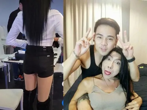 Gương mặt lão hoá nặng nề của 'sugar mommy' chuyển giới thích cặp kè trai trẻ