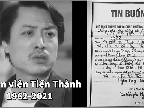 Diễn viên Văn Thành phim 'Chuyện Phố Phường' qua đời ở tuổi 59 vì tai biến khiến sao Việt thương xót