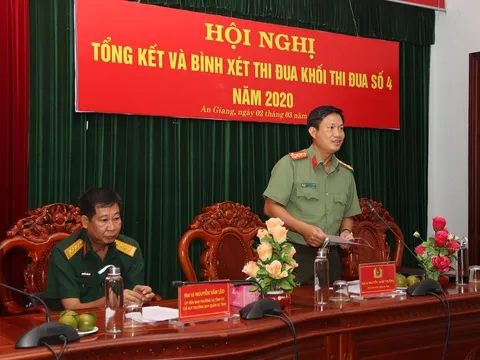 An Giang: Tổng kết và bình xét thi đua khối thi đua số 4 năm 2020