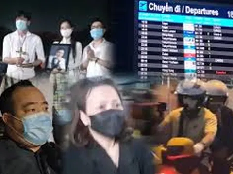 Toàn cảnh sân bay đưa linh cữu nghệ sĩ Chí Tài về Mỹ: Việt Hương tiều tụy ra về, Hoài Linh ở lại đến đêm