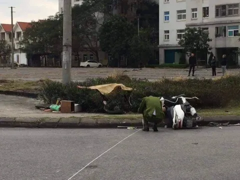 Hà Nội: Va chạm với xe buýt, nam thanh niên giao hàng tử vong thương tâm