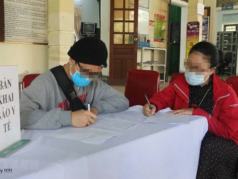 Cô gái từ vùng dịch về khai báo gian dối, đi chúc tết khắp nơi