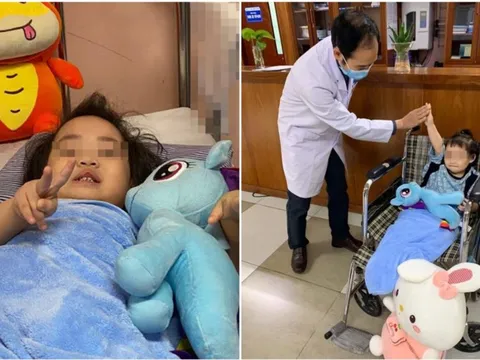 Những hình ảnh đáng yêu, khỏe khoắn của cháu bé 3 tuổi rơi chung cư trong ngày xuất viện