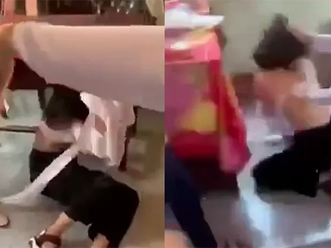 Nữ sinh bị nhóm bạn xé áo và đánh hội đồng , nghi do mâu thuẫn tình cảm