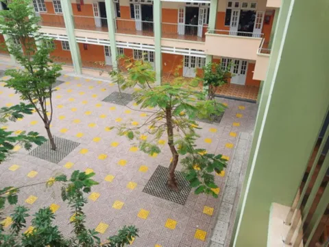 Đang trong giờ học, nữ sinh lớp 7 xin ra ngoài rồi bất ngờ nhảy từ lầu 2 xuống đất