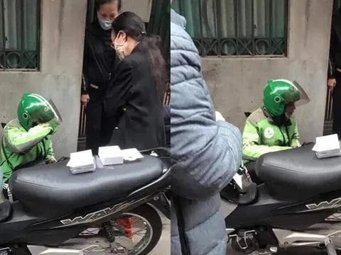 Tài xế công nghệ bật khóc nức nở vì ứng gần 2 triệu tiền hàng ship tai nghe nhưng bị lừa