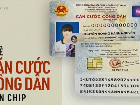 5 điều cần biết về thẻ Căn cước công dân gắn chip điện tử được phát hành kể từ tháng 1/2021