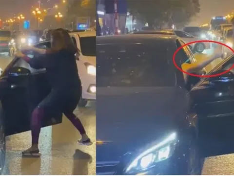 Xôn xao người phụ nữ chặn xe Mercedes dằn mặt 'bạn tốt cướp chồng' giữa đường phố Hà Nội