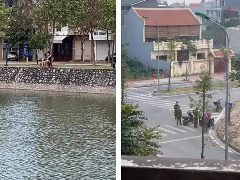 Hôn nhau bên hồ đúng dịp giãn cách xã hội, đôi nam nữ bị phạt 4 triệu đồng