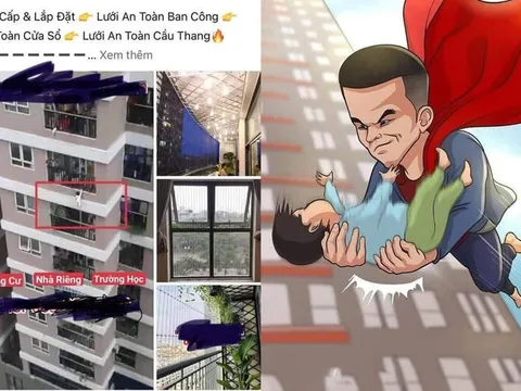 Bức xúc hình ảnh cháu bé 3 tuổi rơi chung cư bị đem ra 'trục lợi', quảng cảo vô cảm